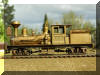 Understated elegance...Brass PFM/United Benson Log Co. HO scale HOn3 Shay, fireman's side view...