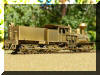 Brass PFM/United Cherry River HO scale HO Shay engineer's rear offset view...