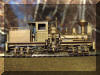 Ready to work or ready to watch...Brass PFM/United HO scale HO Benson Log Co. #528 T-Boiler Shay, engineer's side view...