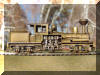 You just can't beat a Benson Shay...Brass PFM/United Benson Log Co. HO scale HO Shay, engineer's side view...