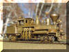 Always impressive...Brass PFM/United Hillcrest Lumber Co. HO scale HO Shay engineer's forward frontal view...