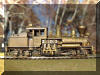 A loggers lexicon...Brass PFM/United Hillcrest Lumber Co. HO scale HO Shay engineer's side view...