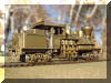 She's a walkin away from you...Brass PFM/United Hillcrest Lumber Co. HO scale HO Shay engineer's rear offset view...