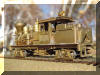 Such a fine backside...Brass PFM/United Hillcrest Lumber Co. HO scale HO Shay fireman's rear offset view...