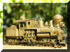 Always impressive...Brass PFM/United Hillcrest Lumber Co. HO scale HO Shay engineer's forward frontal view...