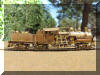 I just know that you can hear the whistle playing a tune off the Feather River Canyon walls... Brass Key Feather River Shay HO scale HO Shay... engineer's side view...