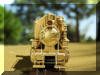 What a real honey this little 'Mikado' is...  HO NWSL ALCO 'Minarets' 2-8-2T... frontal view...
