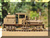Brass PFM/United Mich-Cal Lumber Co. HO scale HO Shay engineer's side view...