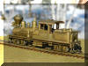 The Cowichan Shay...a unique look...only to itself...Brass PFM/United Cowichan R.R. HO scale HOn3 Shay, fireman's rear offset view...