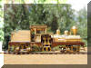 Just check this out... A brass KTM Alishan Shay #16, HO scale HOn3 Shay, engineer's side view...