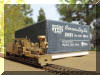 Brass PFM/United HO scale HOn3 Benson Log Co. #528 T-Boiler Shay engineer's offset frontal view besides its immaculate box...