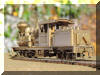 Yes... there is something about that Cowichan Shay... Brass PFM/United Cowichan R.R. HO scale HOn3 Shay, fireman's rear offset view...