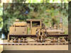 Brass PFM/United Mich-Cal Lumber Co. HO scale HOn3 Shay engineer's side view...