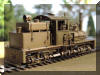 Real sweet...Brass PFM/United Mich-Cal Lumber Co. HO scale HOn3 Shay... engineer's rear offset view...