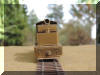 Real sweet...Brass PFM/United Mich-Cal Lumber Co. HO scale HOn3 Shay... rear view...