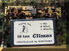 Brass Joe Works/Flying Zoo 18 ton HO scale HOn3 Climax underneath view on top of its box...