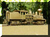 Brass PFM/United 'Michigan I or Michigan', HO scale HO Shay engineer's rear offset view...
